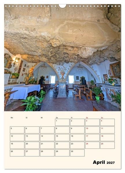 Produktbild: Taormina - &Auml;tna, Meer und antike Steine (Wandkalender 2027 DIN A3 hoch), CALVENDO Monatskalender