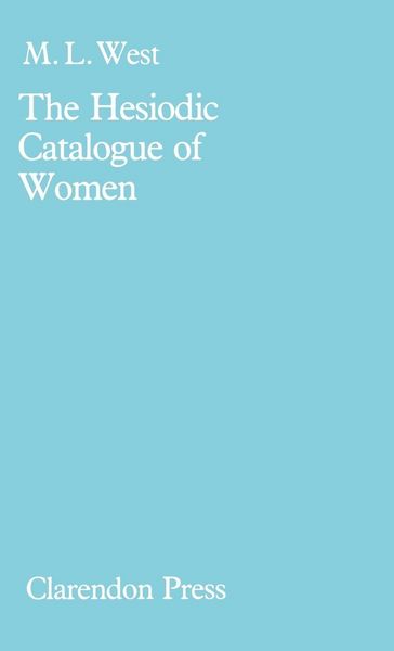 Produktbild: The Hesiodic Catalogue of Women
