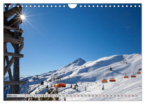 Produktbild: Herzliche Gr&uuml;&szlig;e aus Flachau (Wandkalender 2026 DIN A4 quer), CALVENDO Monatskalender