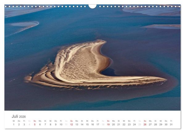 Produktbild: Nordfriesische Inseln im Auge des Fotografen (Wandkalender 2026 DIN A3 quer), CALVENDO Monatskalender