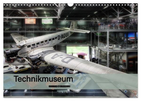 Produktbild: Technikmuseum Speyer & Sinsheim (Wandkalender 2026 DIN A3 quer), CALVENDO Monatskalender