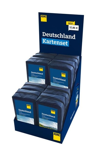 ADAC Straßenkarten Kartenset Deutschland 8er Display, Karte von , MairDuMont, 978-3-8264-2359-8