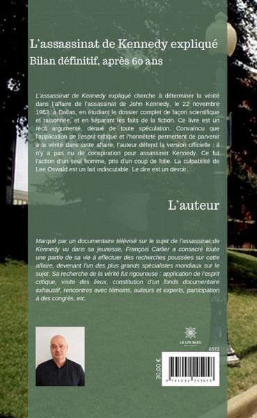 Produktbild: Fran&ccedil;ois Carlier: L&iquest;assassinat de Kennedy expliqu&eacute;