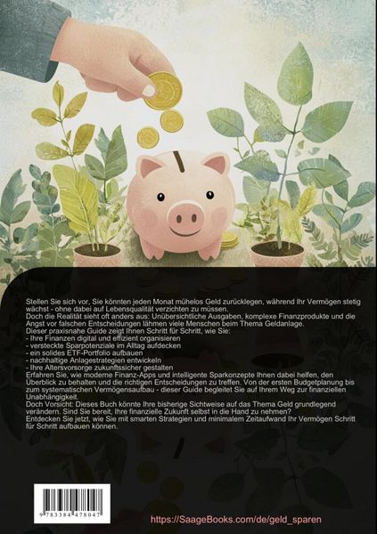 Produktbild: Geld sparen & Verm&ouml;gen aufbauen: Der Grundlagen-Guide f&uuml;r intelligente Geldanlage
