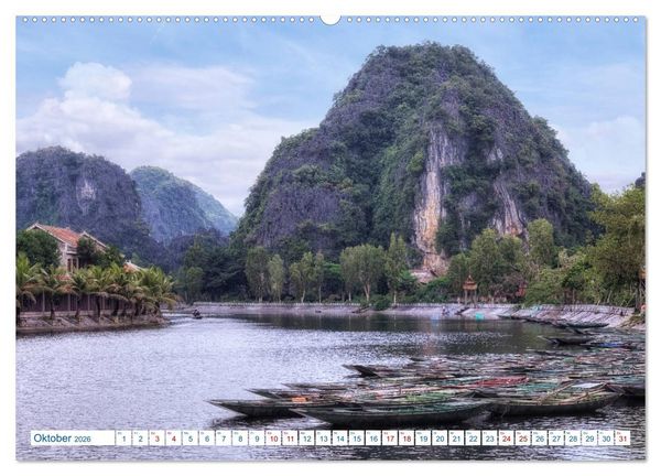 Produktbild: Asien Pur: Vietnam (hochwertiger Premium Wandkalender 2026 DIN A2 quer), Kunstdruck in Hochglanz