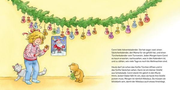 Produktbild: LESEMAUS 192: Conni und der Nikolaus