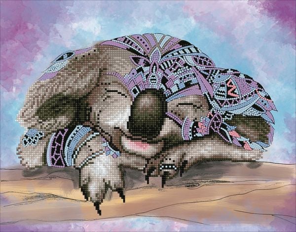 Produktbild: DIAMOND DOTZ - Diamond Painting Koala Traum