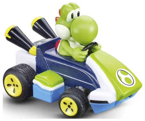 Produktbild: RC Mario Kart(TM) Mini RC, Yoshi (Paperbox) 2,4GHz