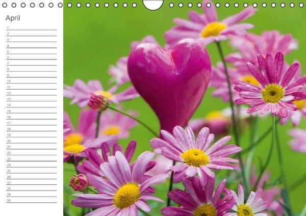 Produktbild: Herzig / Geburtstagskalender (Wandkalender immerw&auml;hrend DIN A4 quer)