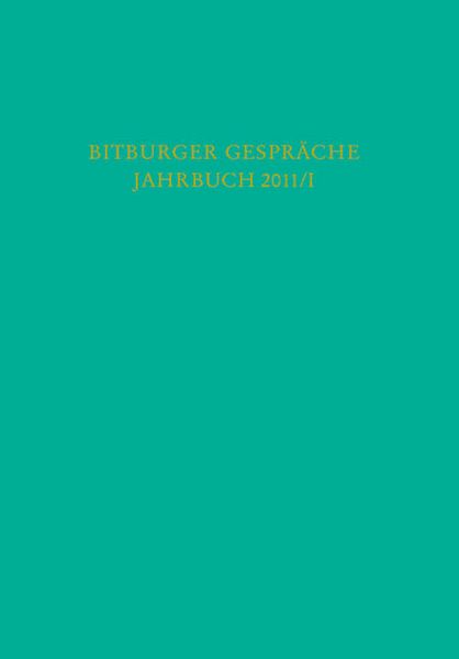 Produktbild: Bitburger Gespr&auml;che Jahrbuch 2011/I