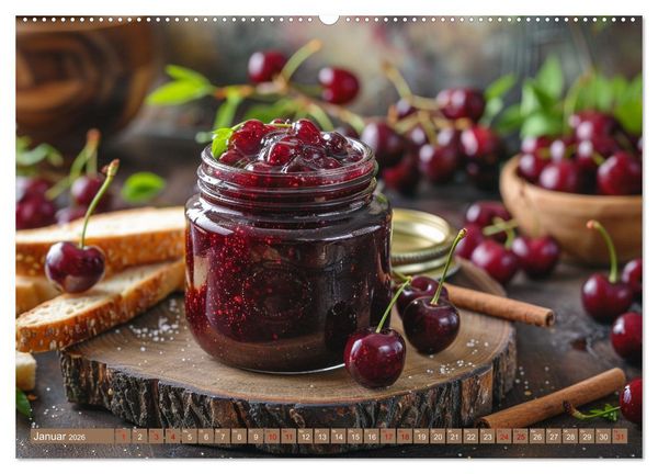 Produktbild: Ein Jahr im Paradies der Konfit&uuml;ren (hochwertiger Premium Wandkalender 2026 DIN A2 quer), Kunstdruck in Hochglanz