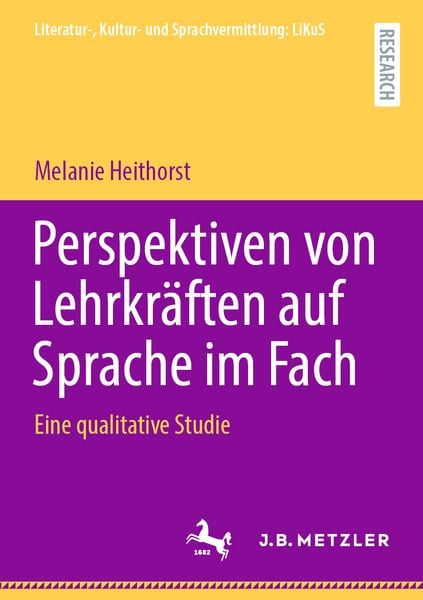 Produktbild: Perspektiven von Lehrkr&auml;ften auf Sprache im Fach