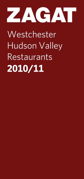 Produktbild: Zagat Westchester Hudson Valley Restaurants