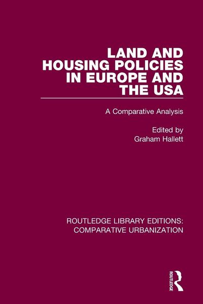 Produktbild: Land and Housing Policies in Europe and the USA