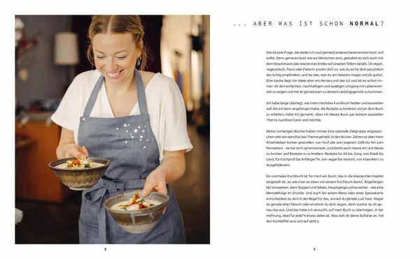 Produktbild: Ein normales Kochbuch ... aber was ist schon normal?