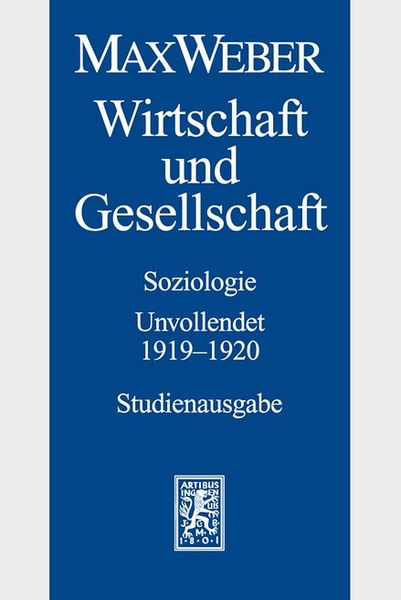 Produktbild: Max Weber-Studienausgabe