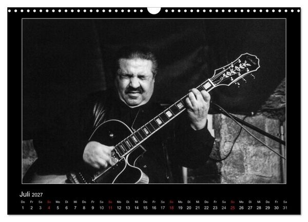 Produktbild: Jazz onstage (Wandkalender 2027 DIN A3 quer), CALVENDO Monatskalender