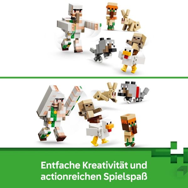 Produktbild: LEGO Minecraft 21592 Angriff des H&uuml;hnerreiters in der W&uuml;ste, Modellbau