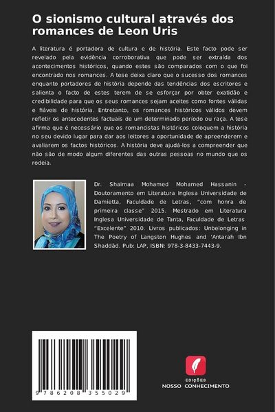 Produktbild: O sionismo cultural atrav&eacute;s dos romances de Leon Uris
