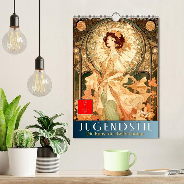 Produktbild: Jugendstil - Die Kunst der Belle &Eacute;poque (Wandkalender 2027 DIN A4 hoch), CALVENDO Monatskalender