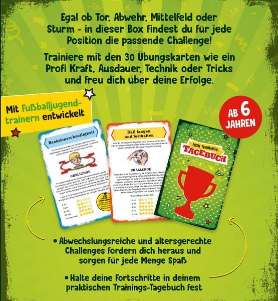 Produktbild: Meine Challengebox Fu&szlig;ball - F&uuml;r Kinder ab 6 Jahren