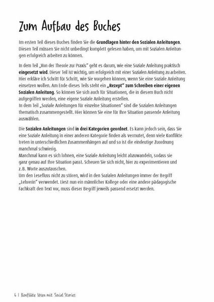 Produktbild: Konflikte l&ouml;sen mit Social Stories