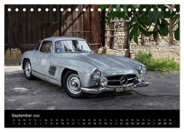 Produktbild: 300 SL Collectors Edition 2 (Tischkalender 2026 DIN A5 quer), CALVENDO Monatskalender