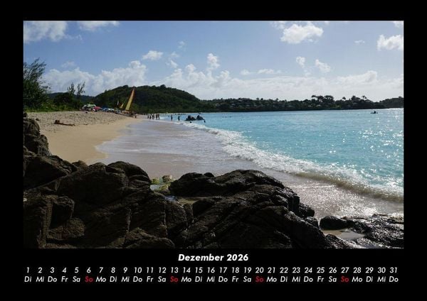 Produktbild: Karibik 2026 Fotokalender DIN A3