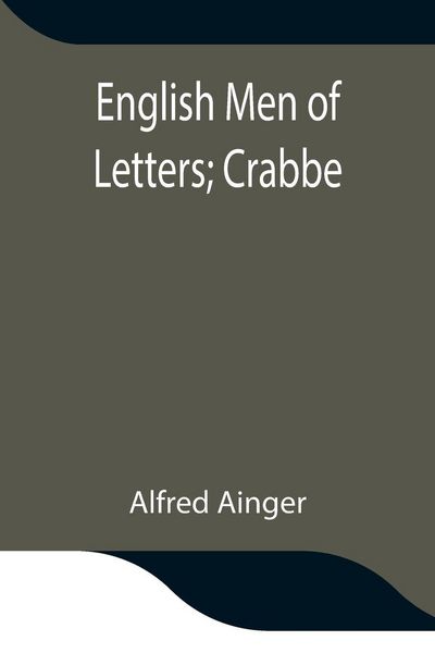 Produktbild: English Men Of Letters; Crabbe