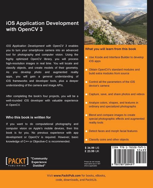 Produktbild: IOS Application Development with OpenCV 3