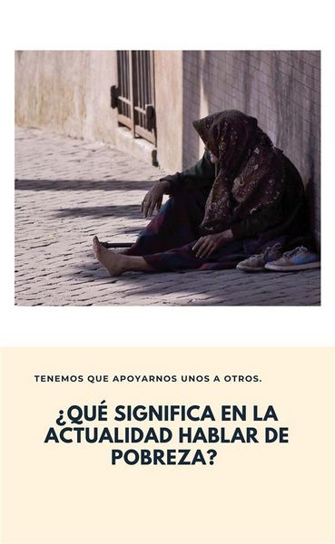 Produktbild: &iquest;Qu&eacute; significa en la actualidad hablar de pobreza?