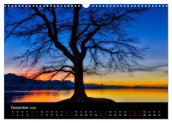 Produktbild: Licht &uuml;ber Alpenlandschaften (Wandkalender 2026 DIN A3 quer), CALVENDO Monatskalender