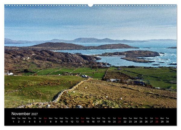 Produktbild: Kerry - Ireland's Romantic Southwest (High Quality Premium Wall Calendar 2027 DIN A2 landscape),CALVENDO 12 Month Wall Calendar