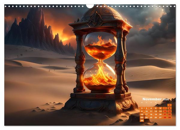 Produktbild: Magische Sanduhren (Wandkalender 2026 DIN A3 quer), CALVENDO Monatskalender