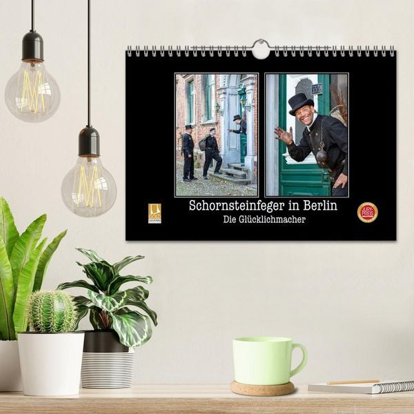 Produktbild: Schornsteinfeger in Berlin - Die Gl&uuml;cklichmacher (Wandkalender 2026 DIN A4 quer), CALVENDO Monatskalender