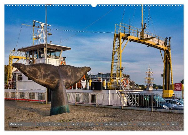 Produktbild: Bremens maritimer Norden: Vegesack (hochwertiger Premium Wandkalender 2026 DIN A2 quer), Kunstdruck in Hochglanz