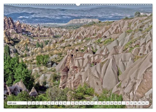 Produktbild: Faszination Kappadokien (Wandkalender 2026 DIN A2 quer), CALVENDO Monatskalender