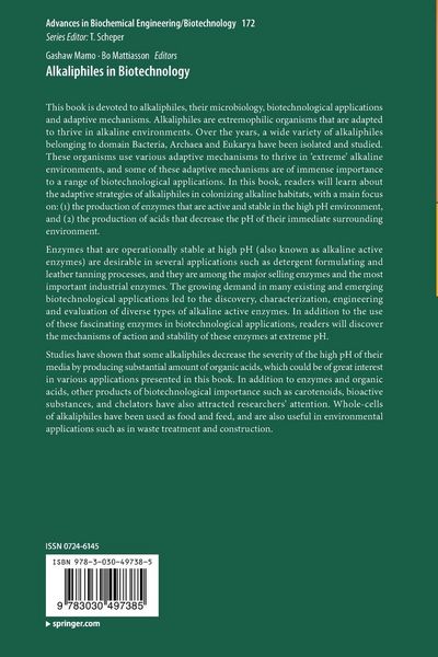 Produktbild: Alkaliphiles in Biotechnology