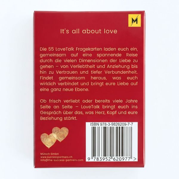 Produktbild: LoveTalk Gespr&auml;chsfragekarten (Pocket Size)