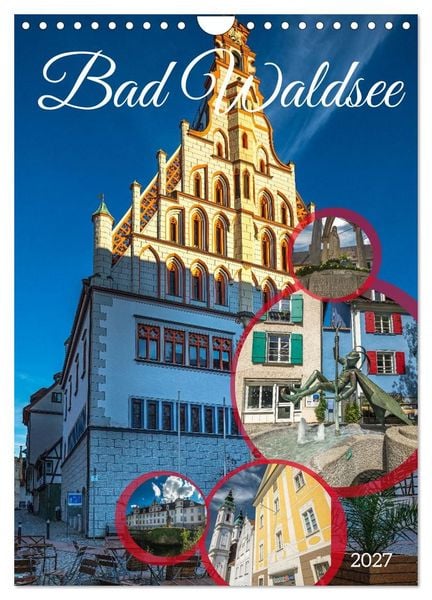 Produktbild: Bad Waldsee (Wandkalender 2027 DIN A4 hoch), CALVENDO Monatskalender