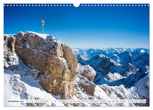 Produktbild: Garmisch-Partenkirchen mit Zugspitze und Eibsee (Wandkalender 2026 DIN A3 quer), CALVENDO Monatskalender
