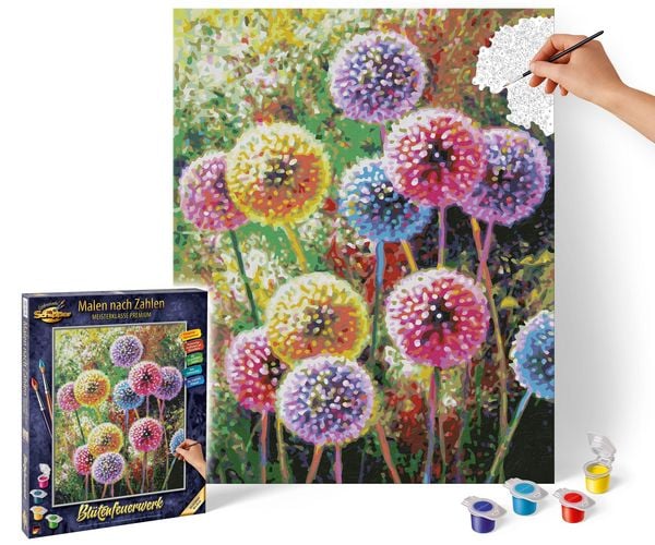 Produktbild: Malen nach Zahlen - Bl&uuml;tenfeuerwerk