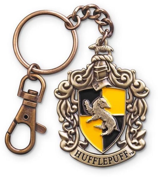 Hufflepuff Crest Key Chain