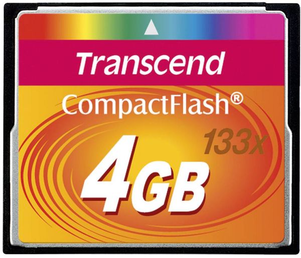 Transcend Standard 133x CF-Karte 4GB