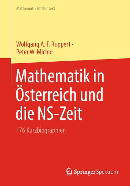 Produktbild: Mathematik in &Ouml;sterreich und die NS-Zeit