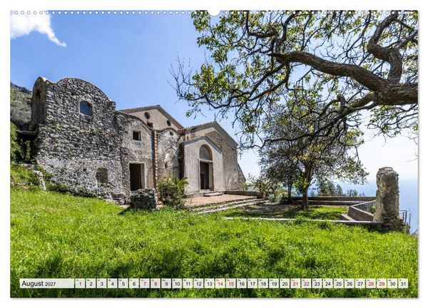 Produktbild: Amalfik&uuml;ste und Capri - Sehnsuchtsorte (hochwertiger Premium Wandkalender 2027 DIN A2 quer), Kunstdruck in Hochglanz