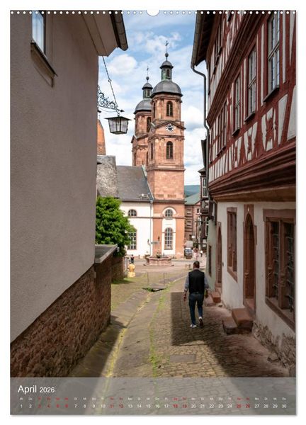 Produktbild: Miltenberg am Mainviereck (Wandkalender 2026 DIN A2 hoch), CALVENDO Monatskalender