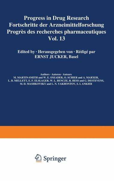 Produktbild: Progress in Drug Research / Fortschritte der Arzneimittelforschung / Progr&egrave;s des recherches pharmaceutiques