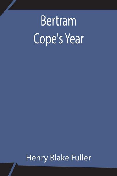 Produktbild: Bertram Cope'S Year