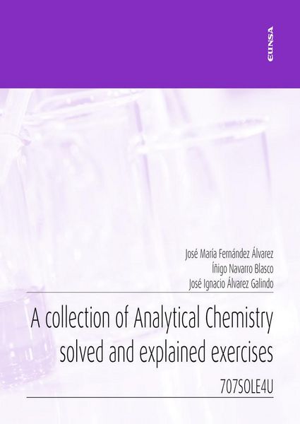 Produktbild: A collection of analytical chemistry solved and explained exercices